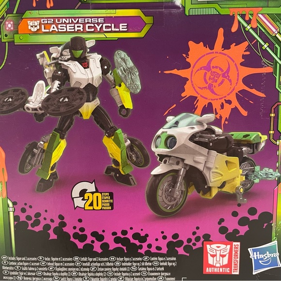 NEW Transformers Legacy Evolution G2 Universe Laser Cycle Action Figure - Picture 2 of 2